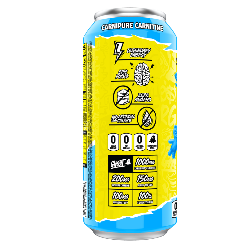 GHOST® Energy Sour Patch Kids Blue Raspberry 16oz Can