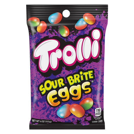 Trolli Sour Brite Eggs Gummy Candy 4oz