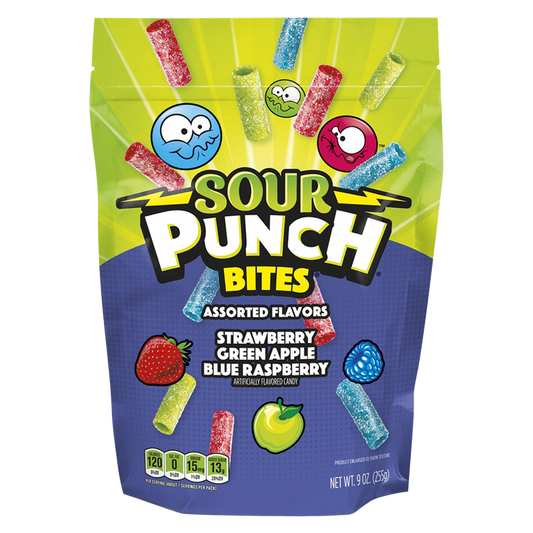 Sour Punch Assorted Bites 9oz