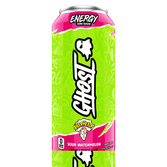 GHOST® Energy Warheads Sour Watermelon 16oz Can