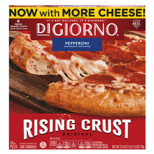 DiGiorno Frozen Rising Crust Pepperoni Pizza 12in 27.5oz