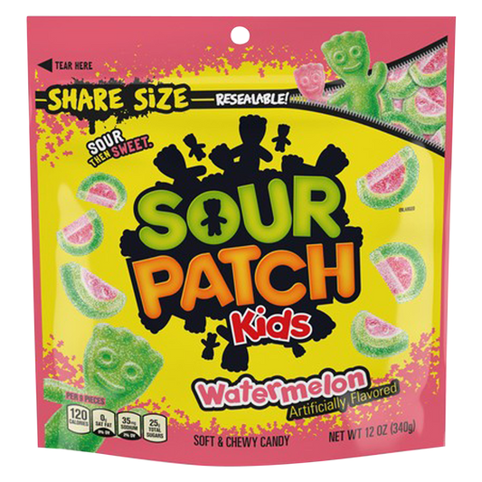 Sour Patch Kids Watermelon Soft & Chewy Candy 12oz