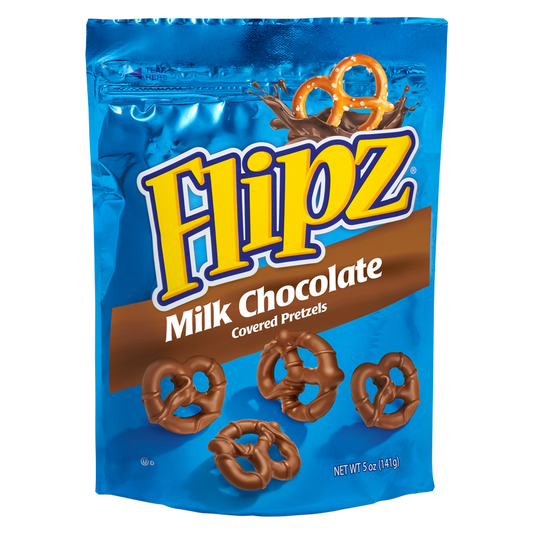 Flipz Milk Chocolate Pretzels 5oz
